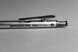 Pentel Graphgear 1000 Review Clip