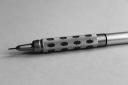 Pentel Graphgear 1000 Review Knurled Grip